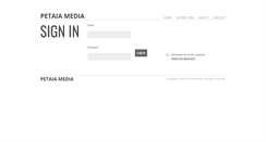 Desktop Screenshot of petaiamedia.com